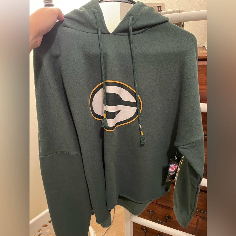 Green Bay Packers crop top hoodie